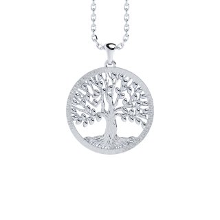 Halskette Lebensbaum Silber