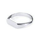 Ring oval Silber